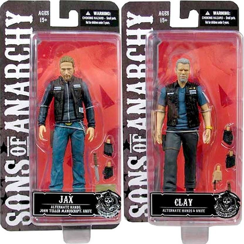 SONS OF ANARCHY CLAY MORROW 6" ACTION FIGURE MEZCO 