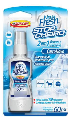 Odorizante Spray Para Carro Luxcar Stop Cheiro Carro