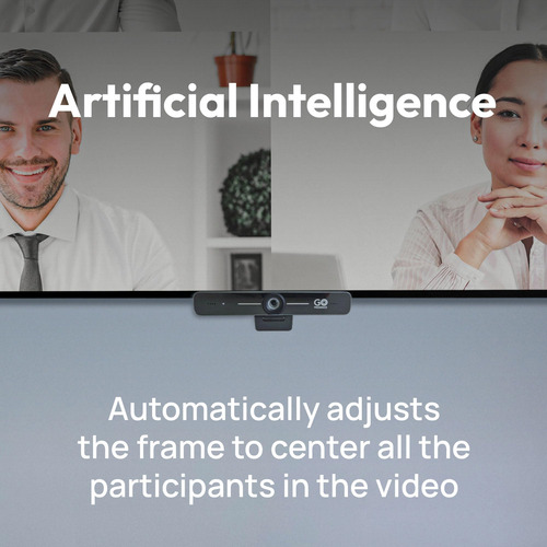 Cámara Web Gopresence Smart 4k Ultra Hd, Gran Angular De