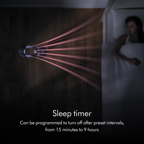Ventilador Dyson Hot+cool Am09 Negro/níquel, Grande