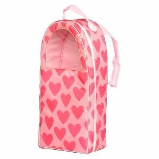 Bolsa Mochila Carregar Bonecas Tipo American Girl - Corações