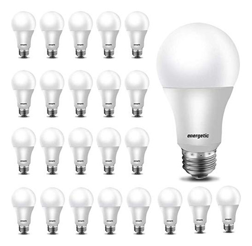 Bombilla Led A19, 24-pack, 60w Equiv., 5000k, Base E26, No