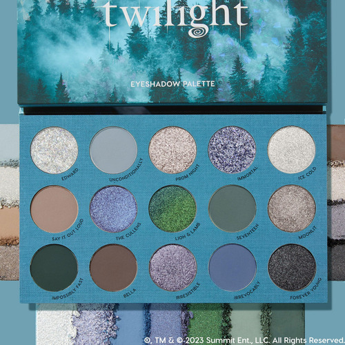 Paleta De Maquillaje Colourpop Twilight Con 15 Tonos, 8,5 Ml