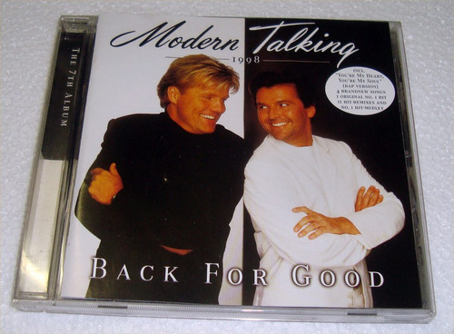 Modern Talking 1998 Back For Good Cd Argentino