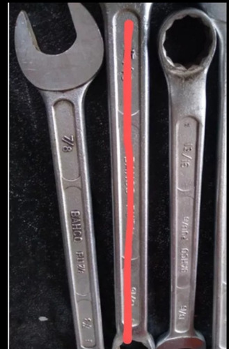 Llaves Combinadas Bahco Antiguas X 2 (Usado)