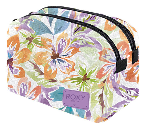 Neceser Roxy Lifestyle Mujer Floreado Cli Diseño De La Tela Estampaoo