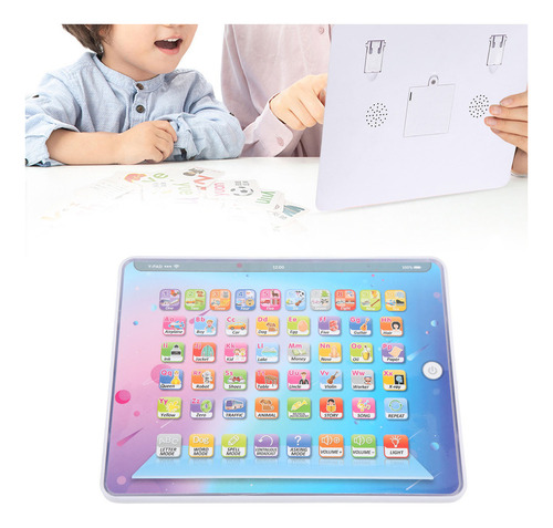 Tableta De Aprendizaje Para Niños Con Voz Táctil Completa Pa