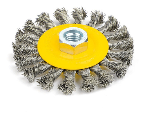 Set 5 Cepillos Para Amoladora Kit Madera Metal Copa Barovo
