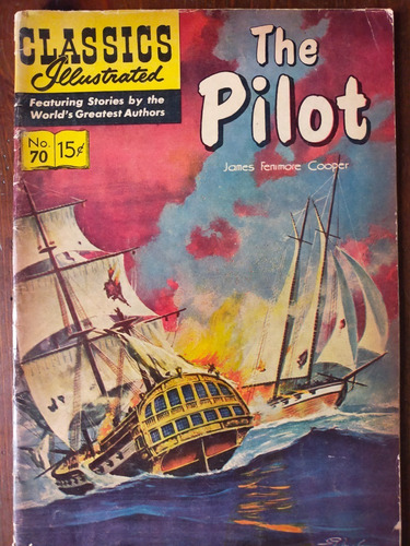 The Pilot Classics Illustrated No.70 James Cooper Año-1950 (Usado)