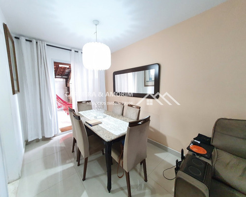 Imagem 2 de 30 de Casa A Venda Em Condomínio, 3 Dormitórios, Suíte, Sala 2 Ambientes, Churrasqueira E Quintal Privativo. Condomínio Vila Das Cores. Jardim São Luis. - Ca00369 - 71148624