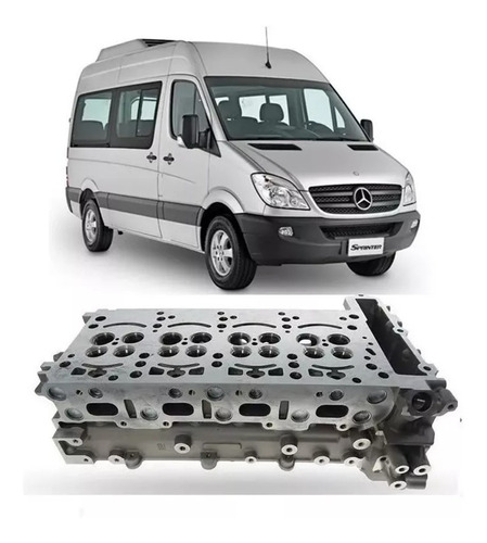 Cabeçote Mercedes Sprinter 311cdi 415cdi 515cdi