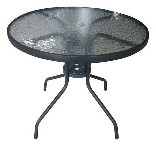 Juego Set Jardin Exterior Mesa + 2 Sillas Apilables Rattan Estructura Natural