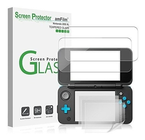 Protector De Pantalla Nintendo 2ds Xl, Protectores De Pantal