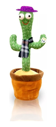 Cactus Bailarín Peluche Parlante Música Juguete 343m