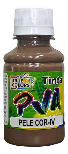 Tinta Pva Fosca Artesanato 100ml True Colors Cores Diversas Cor Pele Cor-iv