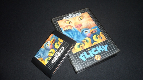 Cartucho De Sega Genesis, Flicky Original.