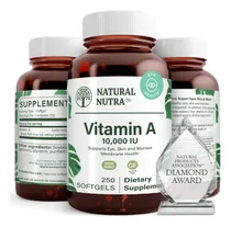 Comprar Vitamina Nutra Natural A 10,000 Iu Softgels  High 6ysgo