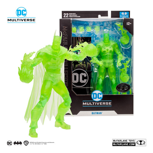 Mcfarlane Batman Linterna Verde Edición Platino