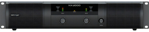 Behringer Nx3000 Amplificador Poder 3000 W Crossover Interno Color Negro