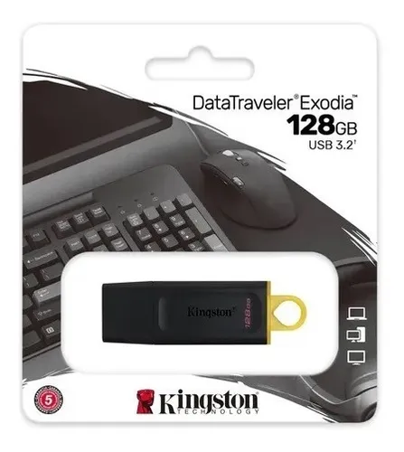 Pen Drive 128 Gb Kingston Dti G4