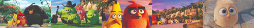 Guardas De Vinilo Adhesivas Decorativas Angry Birds 134x15cm