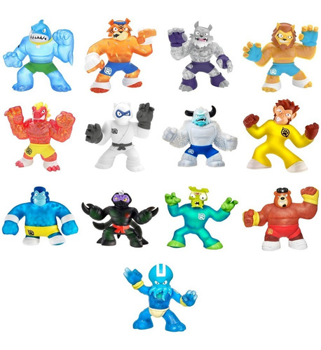 Heroes Of Goo Jit Zu Muñeco Flexible 12cm - Varios Modelos
