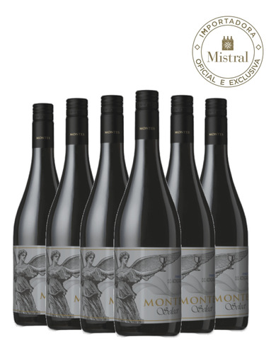 Kit 6 Vinhos Montes Select Pinot Noir 2019