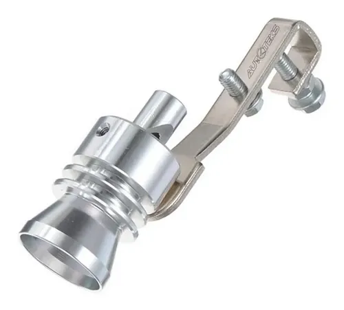 Simulador/Silbato De Sonido Turbo Falso Para Escape - Tamaño M, Color Negro, Universal 1 Pulgada