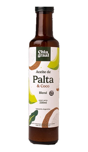 Aceite De Palta Y Coco Chia Graal X250ml