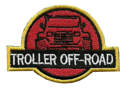 Patch Bordado Troller Off Road Com Fecho De Contato