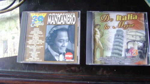 2 Cds Armando Manzanero Y De Italia Lo Mejor V 3  Serie 1.10