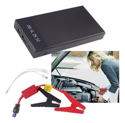 Arrancador De Emergencia Para Coche De 10000ma 12v