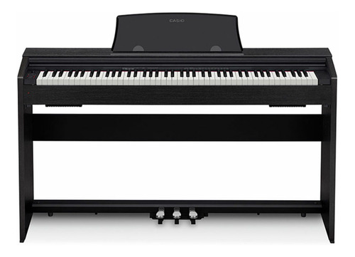 Piano Digital Casio Px770 - Peso Y Sonido Real Piano - Negro