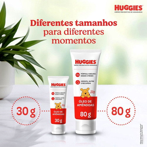 Huggies Creme Preventivo De Assaduras - 80 G