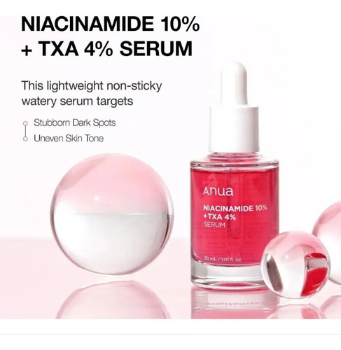 Anua DĂșo: Peach 70% + Niac.10% Sueros Corrector Manchas