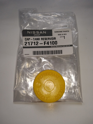 Tapon Deposito Anticongelante Nissan Sentra, Tsuru, Urvan