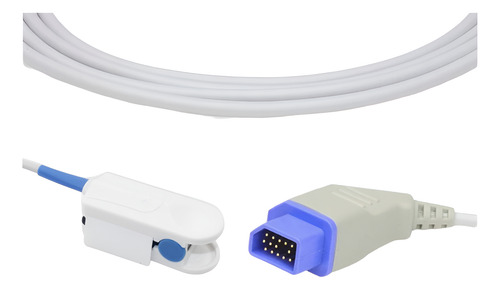 Sensor Spo2 Nihon Kohden Masimo Compatible Adulto 3 Metros