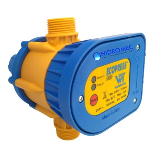 Control Automático De Presión Ecopress P/bomba De Agua 220v 