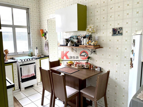 Imagem 8 de 16 de Apartamento Com 3 Dormitórios À Venda, 120 M² Por R$ 800.000,00 - Aparecida - Santos/sp - Ap9708
