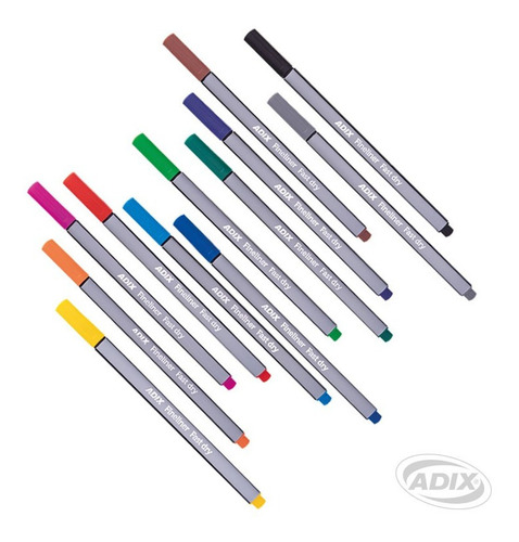 Fineliner Triangular Colores Adix