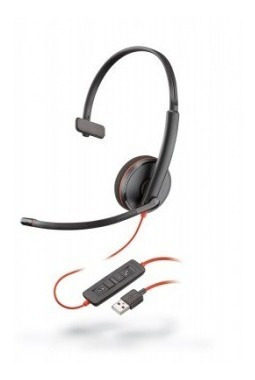 Audifono Y Mic De Diadema Plantronics Blackwire C3210 Alambr