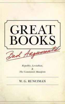 Libro Great Books, Bad Arguments - W. G. Runciman