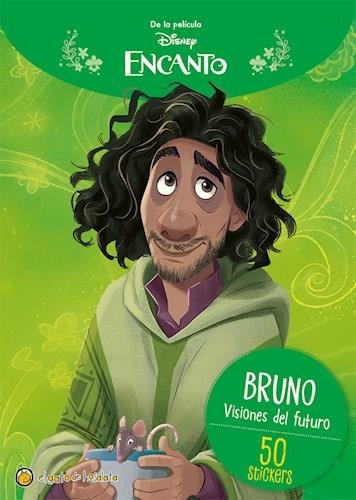 Encanto Stickers Bruno, De Disney. Editorial El Gato De Hojalata, Tapa Tapa Blanda En Español