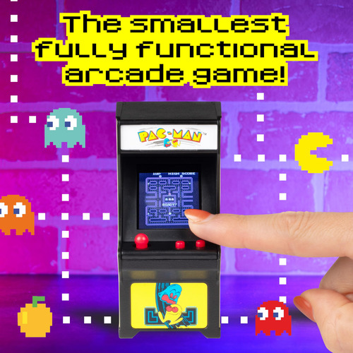 Minijuego Retro Tiny Arcade Pac-man 3.5 Con Jugabilidad Real