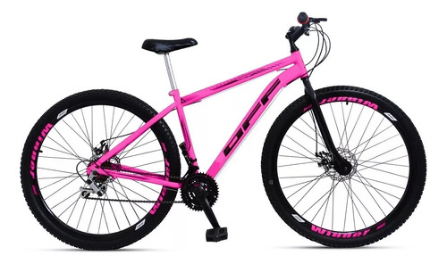 Bicicleta Mountain Bike Aro 29 Feminina Freio Disco Velox 