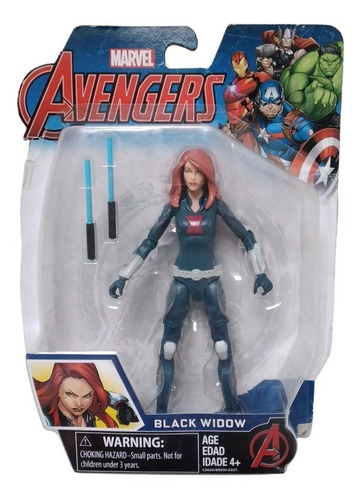 Figura Marvel Avengers Black Widow 100% Nuevo Y Original