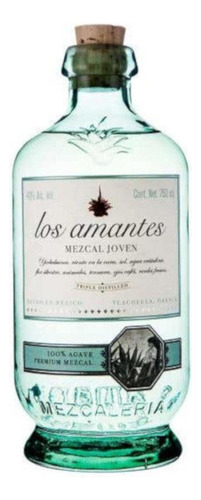 Paquete De 3 Mezcal Los Amantes Joven 750 Ml