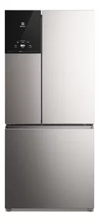 Refrigeradora Electrolux Frost 540l Con Dispensador Im8is Color Gris