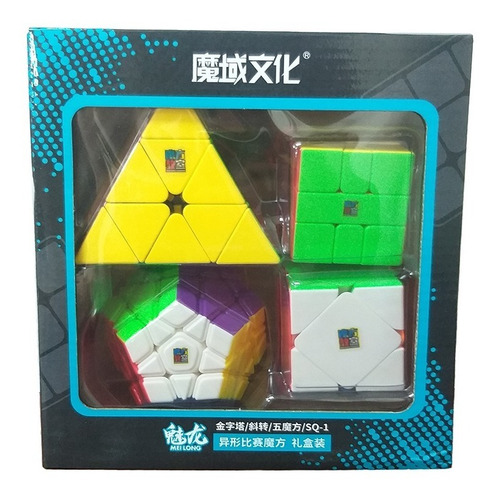 Pack Cubo Rubik Moyu Meilong Non Cubic Megaminx Pyraminx Ske