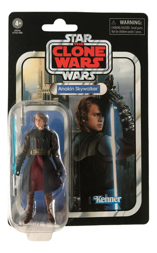 General Anakin Skywalker Star Wars Clone Wars 3.75pg Vintage